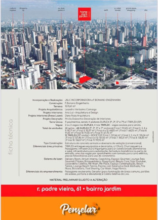 Imagem Apartamento com 3 Quartos à Venda, 136 m² em Jardim - Santo André