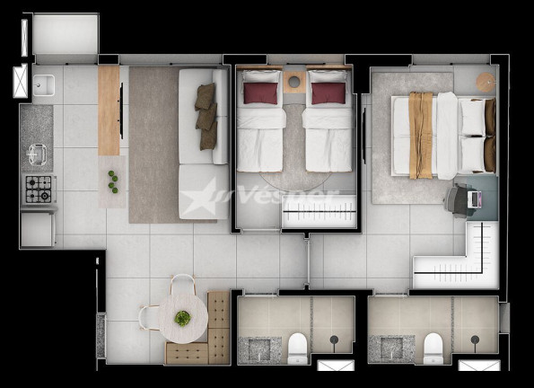 Imagem Apartamento com 2 Quartos à Venda, 81 m² em Setor Marista - Goiânia Imagem Apartamento com 2 Quartos à Venda, 81 m² em Setor Marista - Goiânia