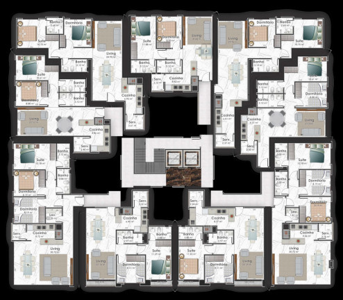 Imagem Apartamento com 2 Quartos à Venda, 164 m² em Centro - Capão Da Canoa