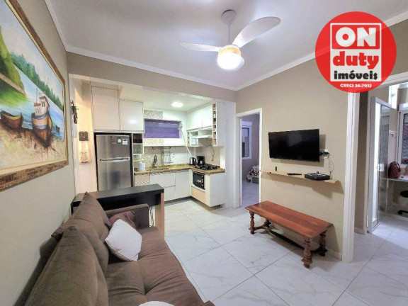 Apartamento com 2 Quartos à Venda, 50 m² em José Menino - Santos