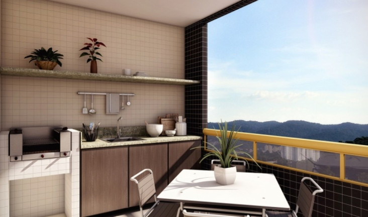 Imagem Apartamento com 2 Quartos à Venda, 73 m² em Guilhermina - Praia Grande