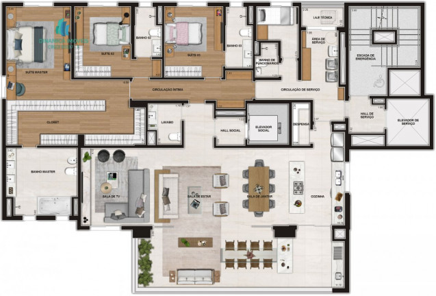 Imagem Apartamento com 4 Quartos à Venda, 256 m² em Cambuí - Campinas Imagem Apartamento com 4 Quartos à Venda, 256 m² em Cambuí - Campinas