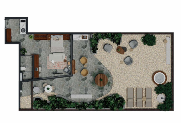 Apartamento com 1 Quarto à Venda, 122 m² em Jardim Paulista - São Paulo