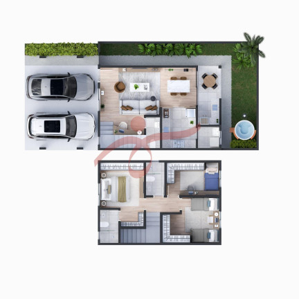 Imagem Casa com 3 Quartos à Venda, 130 m² em Caminho Novo - Tremembé