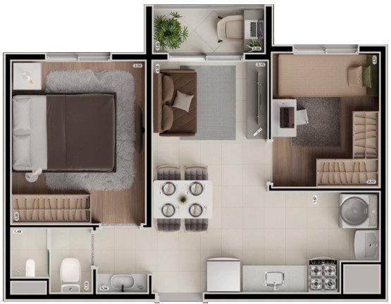 Imagem Apartamento com 1 Quarto à Venda, 27 m² em Jardim Bonfiglioli - São Paulo Imagem Apartamento com 1 Quarto à Venda, 27 m² em Jardim Bonfiglioli - São Paulo