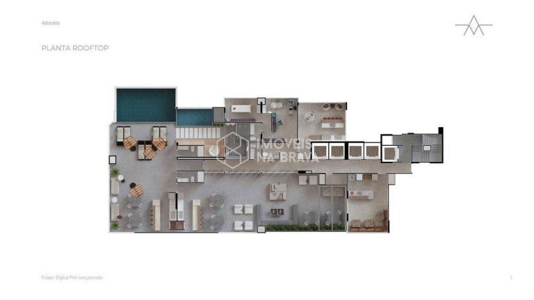 Imagem Apartamento com 1 Quarto à Venda, 36 m² em Praia Brava - Itajaí