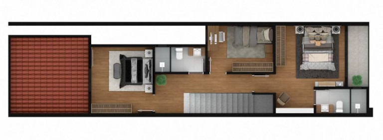 Imagem Sobrado com 3 Quartos à Venda, 141 m² em Floresta - Joinville
