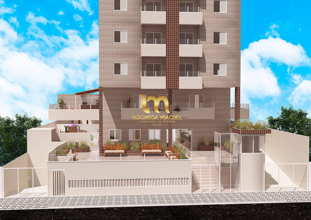 Imagem Apartamento com 2 Quartos à Venda, 52 m² em Caiçara - Praia Grande