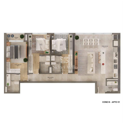 Imagem Apartamento com 3 Quartos à Venda, 114 m² em Porto Belo - Porto Belo