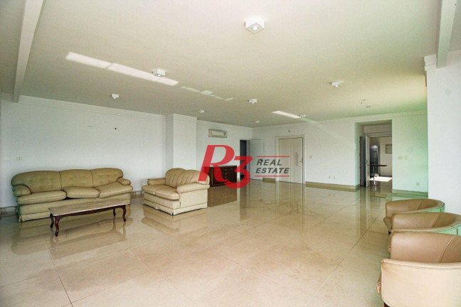Imagem Apartamento com 4 Quartos para Alugar, 360 m² em Gonzaga - Santos Imagem Apartamento com 4 Quartos para Alugar, 360 m² em Gonzaga - Santos