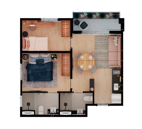 Imagem Apartamento com 2 Quartos à Venda, 48 m² em Moema - São Paulo Imagem Apartamento com 2 Quartos à Venda, 48 m² em Moema - São Paulo
