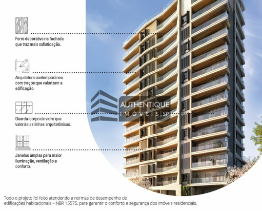 Imagem Apartamento com 1 Quarto à Venda, 53 m² em Vila Nova Conceição - São Paulo