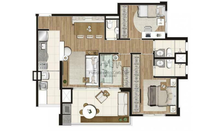 Imagem Apartamento com 3 Quartos à Venda, 80 m² em Vila Regente Feijó - São Paulo Imagem Apartamento com 3 Quartos à Venda, 80 m² em Vila Regente Feijó - São Paulo