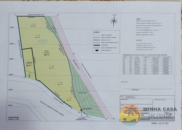 Imagem Terreno à Venda, 481 m² em Fazenda - Itajaí Imagem Terreno à Venda, 481 m² em Fazenda - Itajaí
