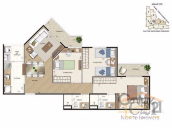Imagem Apartamento com 3 Quartos à Venda, 72 m² em Parada Inglesa - São Paulo Imagem Apartamento com 3 Quartos à Venda, 72 m² em Parada Inglesa - São Paulo
