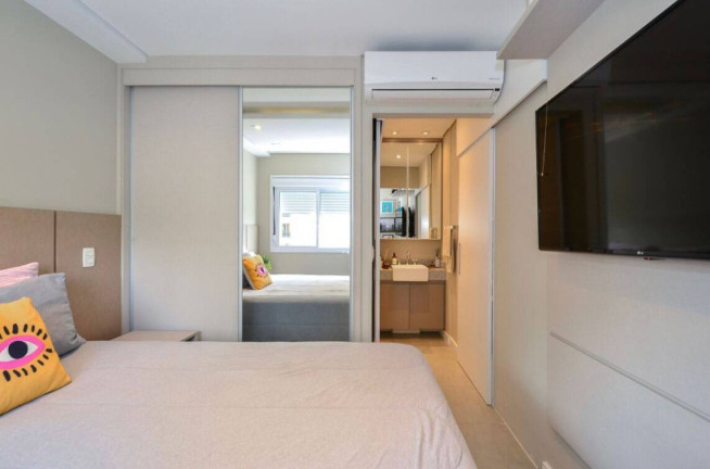 Imagem Apartamento com 1 Quarto à Venda, 38 m² em Brooklin - São Paulo Imagem Apartamento com 1 Quarto à Venda, 38 m² em Brooklin - São Paulo