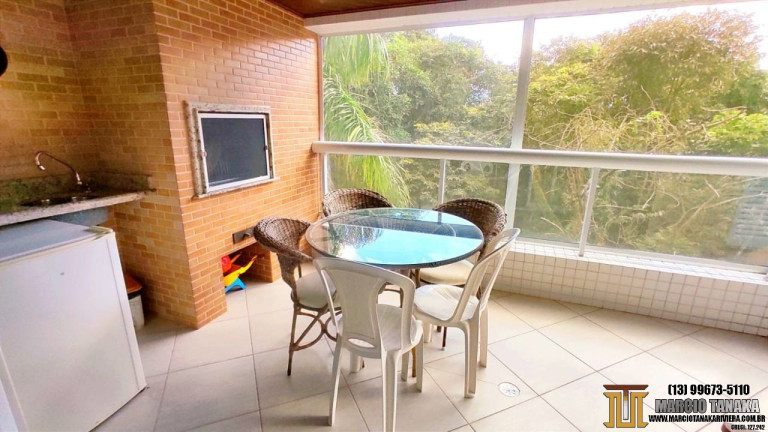 Imagem Imóvel com 3 Quartos para Alugar ou Temporada, 95 m² em Riviera - Bertioga