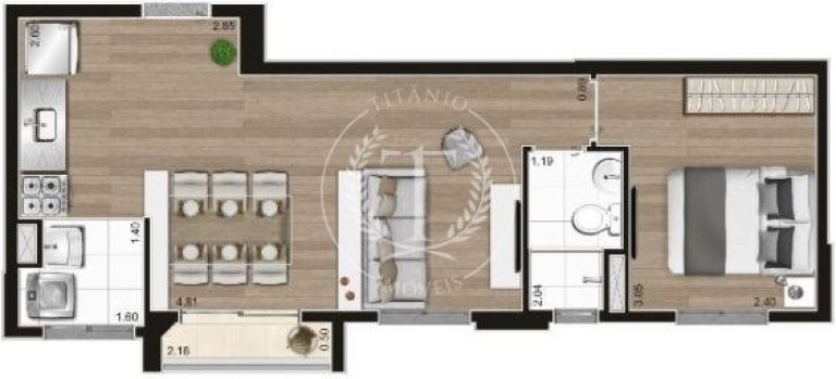 Imagem Apartamento com 2 Quartos à Venda, 37 m² em Barra Funda - São Paulo