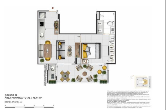 Imagem Apartamento com 1 Quarto à Venda, 49 m² em Copacabana - Rio De Janeiro