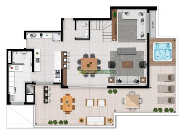 Imagem Cobertura com 4 Quartos à Venda, 203 m² em Bigorrilho - Curitiba