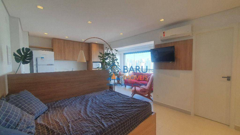 Imagem Apartamento com 1 Quarto para Alugar, 35 m² em Campo Belo - São Paulo