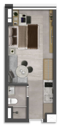 Imagem Apartamento com 1 Quarto à Venda, 34 m² em Bela Vista - São Paulo Imagem Apartamento com 1 Quarto à Venda, 34 m² em Bela Vista - São Paulo
