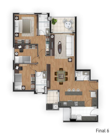 Imagem Apartamento com 2 Quartos à Venda, 77 m² em Ahú - Curitiba