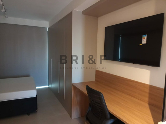 Imagem Apartamento com 1 Quarto para Alugar, 33 m² em Brooklin  - São Paulo