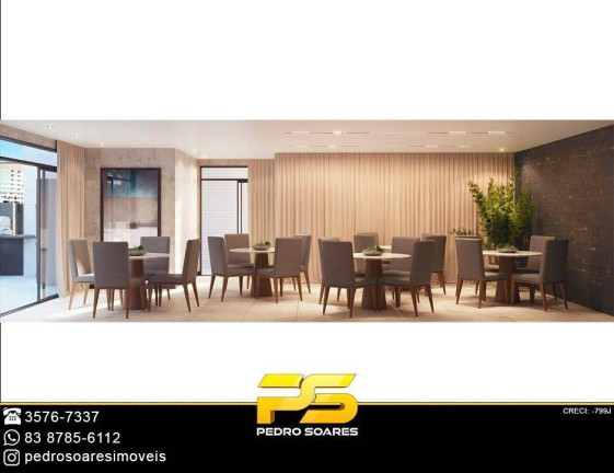 Apartamento com 3 Quartos à Venda, 75 m² em Intermares - Cabedelo