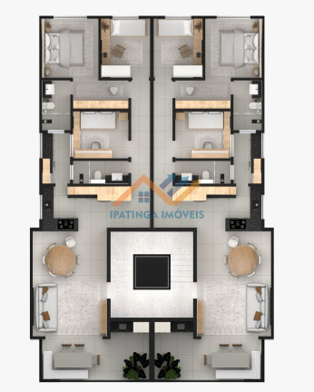 Imagem Apartamento com 3 Quartos à Venda, 110 m² em Veneza - Ipatinga