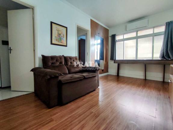 Foto do imóvel Apartamento com 2 Quartos à Venda, 50 m² em Gonzaga - Santos