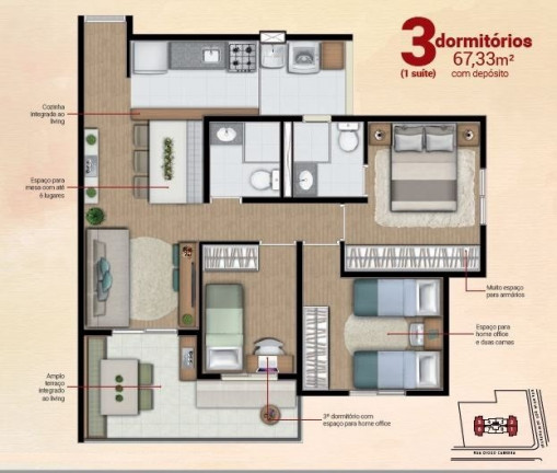 Imagem Apartamento com 3 Quartos à Venda, 71 m² em Santana - São Paulo Imagem Apartamento com 3 Quartos à Venda, 71 m² em Santana - São Paulo