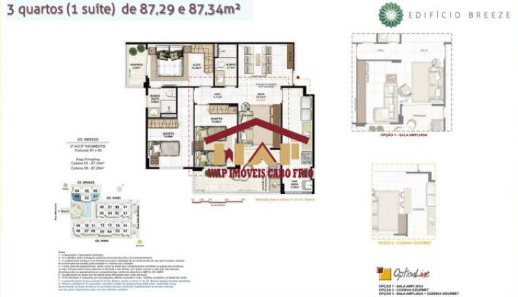 Imagem Apartamento com 2 Quartos à Venda,  em Algodoal - Cabo Frio