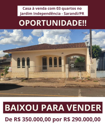 Casa com 3 Quartos à Venda, 100 m² em Jardim Panorama - Sarandi