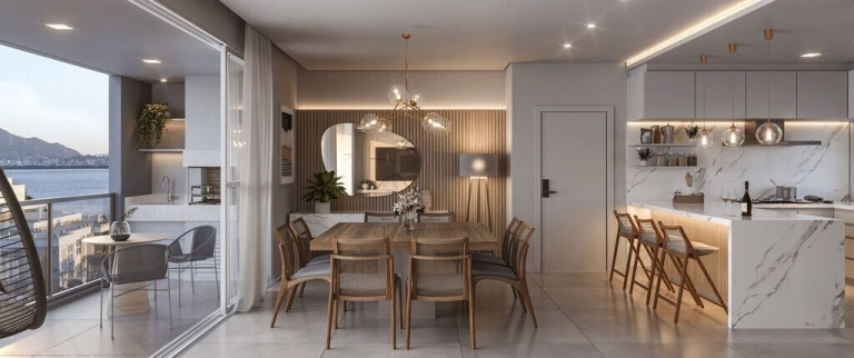 Imagem Apartamento com 3 Quartos à Venda, 128 m² em Cacupé - Florianópolis