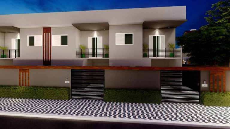 Imagem Casa com 2 Quartos à Venda, 110 m² em Maracanã - Praia Grande Imagem Casa com 2 Quartos à Venda, 110 m² em Maracanã - Praia Grande