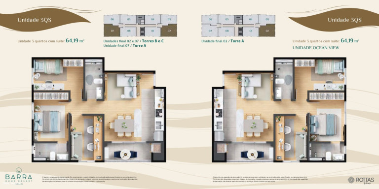 Imagem Apartamento com 2 Quartos à Venda, 52 m² em Barra Do Saí - Itapoá Imagem Apartamento com 2 Quartos à Venda, 52 m² em Barra Do Saí - Itapoá