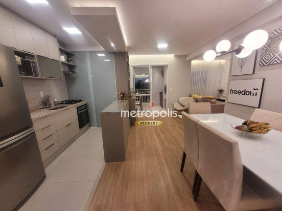 Apartamento com 2 Quartos à Venda, 75 m² em Vila Apiaí - Santo André
