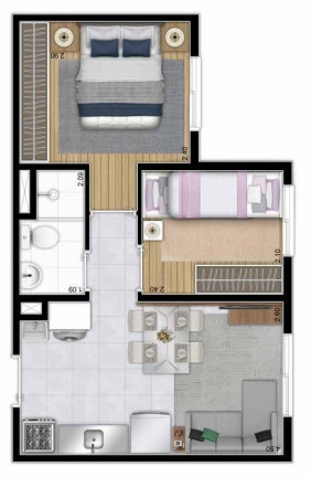 Imagem Apartamento com 2 Quartos à Venda, 36 m² em Barra Funda - São Paulo Imagem Apartamento com 2 Quartos à Venda, 36 m² em Barra Funda - São Paulo