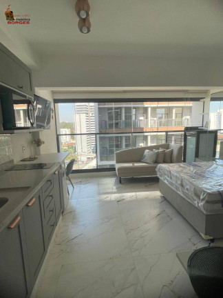 Imagem Studio com 1 Quarto para Alugar, 25 m² em Brooklin - São Paulo Imagem Studio com 1 Quarto para Alugar, 25 m² em Brooklin - São Paulo