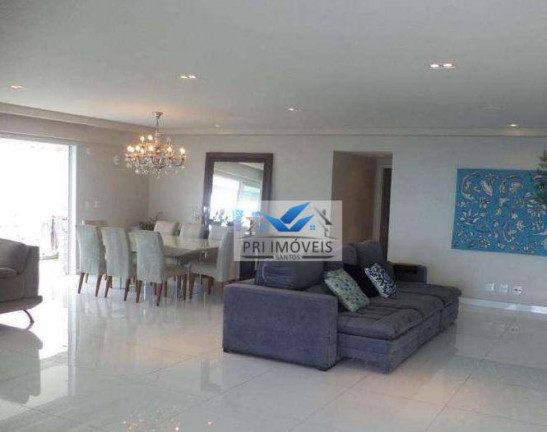Apartamento com 4 Quartos à Venda ou Locação, 324 m² em Aparecida - Santos