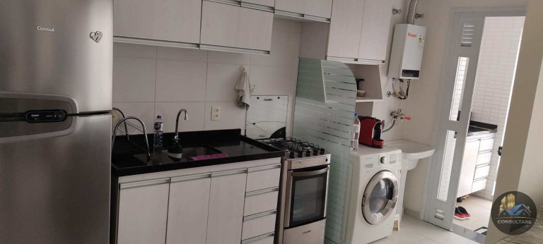 Imagem Apartamento com 1 Quarto para Alugar, 62 m² em Gonzaga - Santos