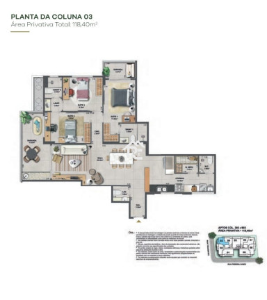 Imagem Apartamento com 4 Quartos à Venda, 118 m² em Ingá - Niterói Imagem Apartamento com 4 Quartos à Venda, 118 m² em Ingá - Niterói