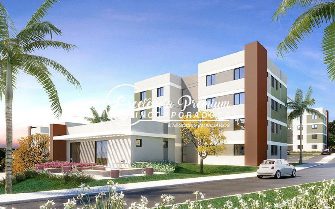 Apartamento com 2 Quartos à Venda, 41 m² em Tanguá - Almirante Tamandaré