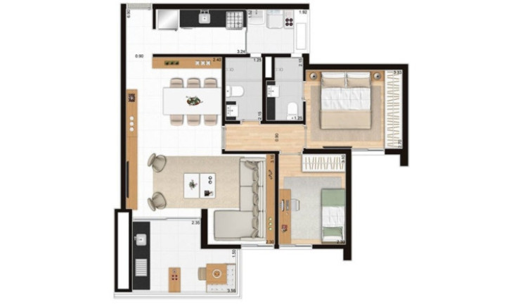 Imagem Apartamento com 3 Quartos à Venda, 75 m² em Perdizes - São Paulo