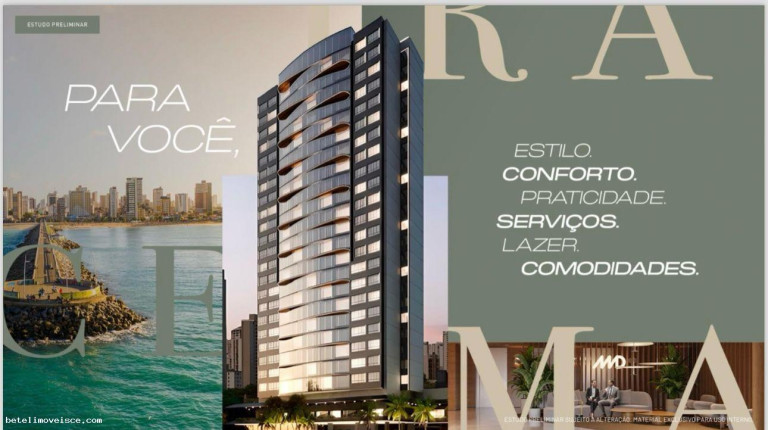 Imagem Imóvel com 1 Quarto à Venda, 27 m² em Praia De Iracema - Fortaleza