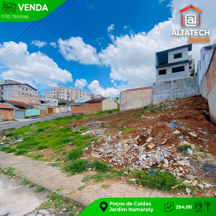 Terreno à Venda, 294 m² em Jardim Itamaraty - Poços De Caldas
