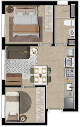 Imagem Apartamento com 2 Quartos à Venda, 34 m² em Liberdade - São Paulo