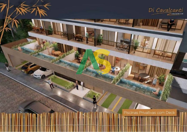 Flat com 1 Quarto à Venda, 42 m² em Porto De Galinhas - Ipojuca