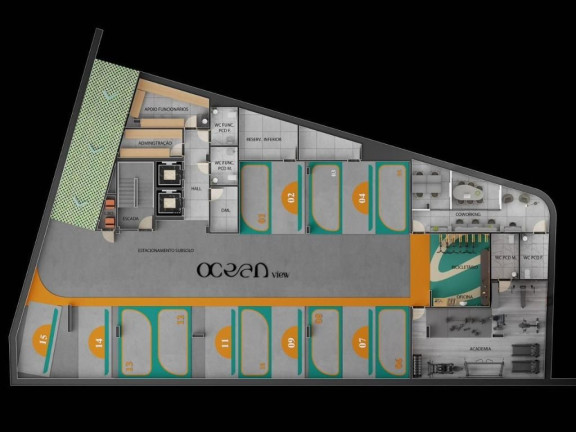 Imagem Apartamento com 1 Quarto à Venda, 32 m² em Jardim Oceania - João Pessoa